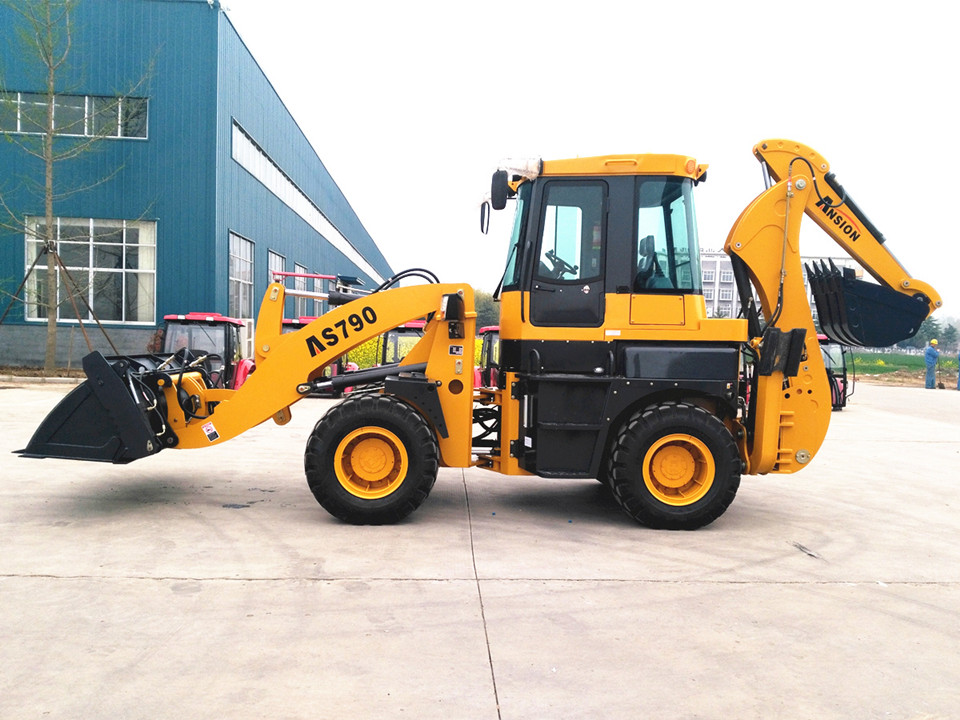 4x4 backhoe loader AS790