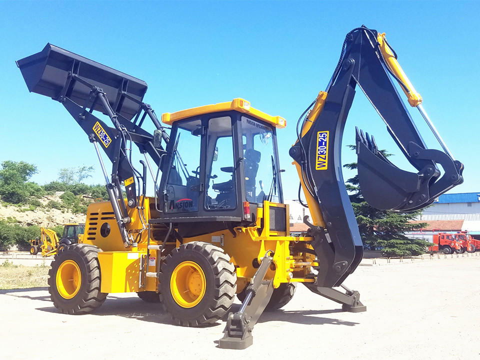 4x4 backhoe loader WZ30-25